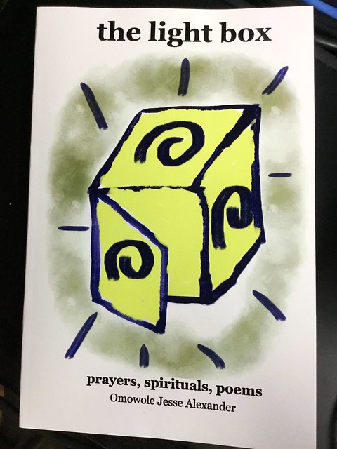 front cover of the light box poetry collection