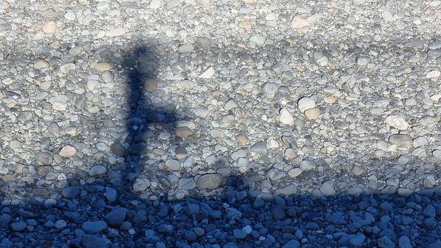 Taramakau River shadow portrait