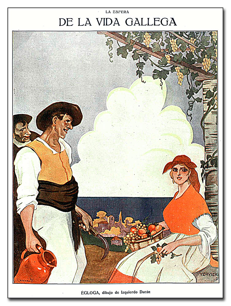 La Esfera, 1914, BNE, Égloga, Yzquierdo Durán
