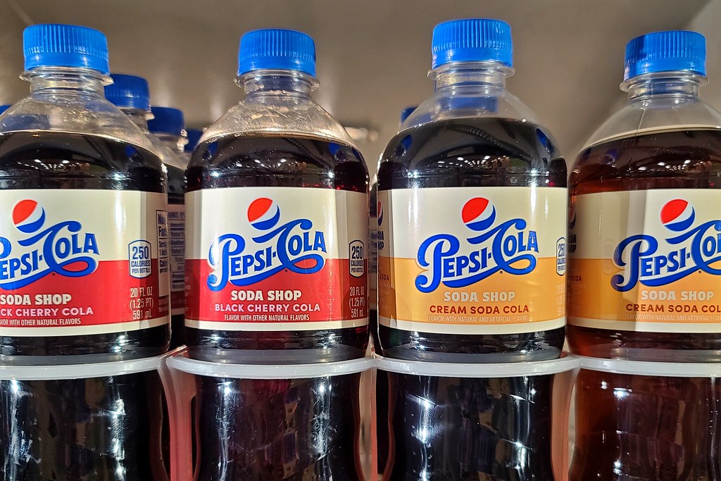 Pepsi Soda Shop bottles at Sheetz