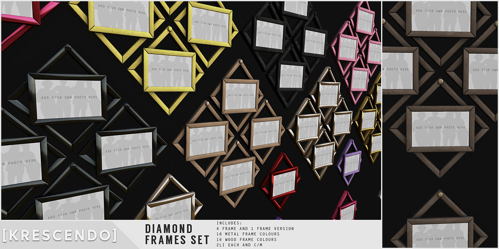 [Kres] Diamond Frame Set