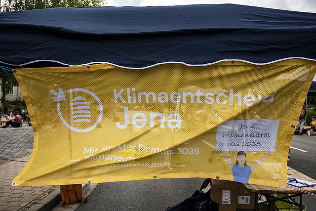 Klimaentscheid Jena: Bewohner*innenbeteiligung per Online-Ideenkarte