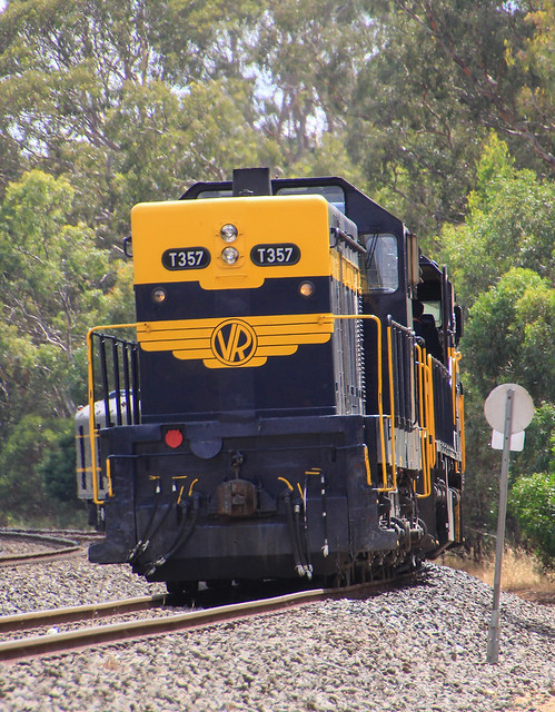 T357 will now lead C501 and P22 for the return leg back to Seymour