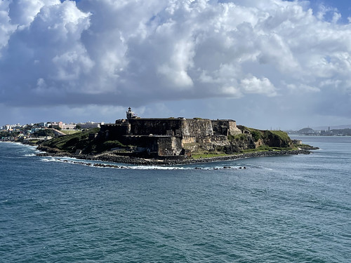 Entering the port of San Juan by cruise ship. From History Comes Alive in Old San Juan