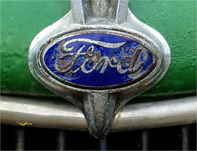 1936 Ford 2 Ton Truck Hood Emblem