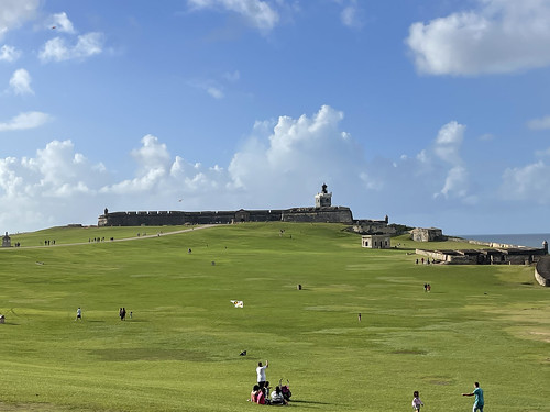 Approaching El Morro. From History Comes Alive in Old San Juan