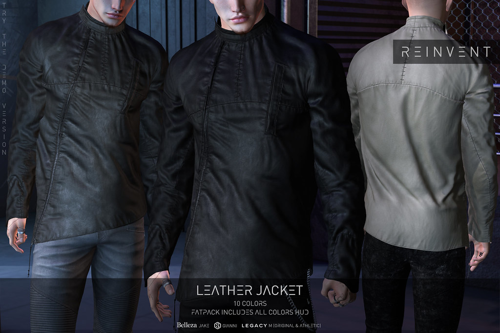 RΞINVΞNT – Leather Jacket @ManCave March