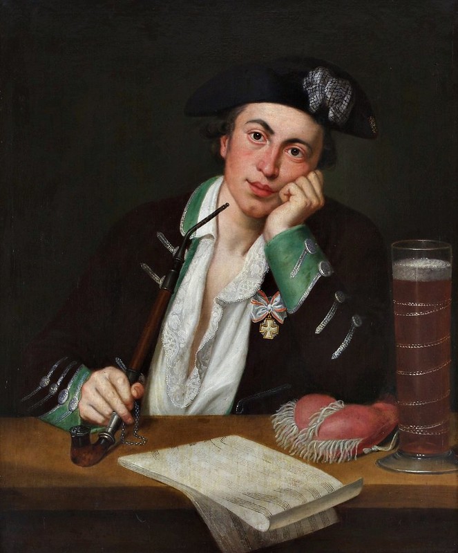 Jacob Samuel Beck (1715-1778) - Joseph Martin Kraus (c.1775)