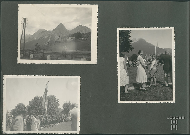ArchivTappenAlbum17y481 Bergwelt, Gesamtseite 2, 1930er