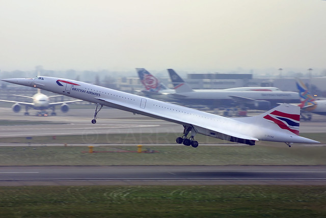 British Airways BAC/Aerospatiale Concorde G-BOAG [LHR]