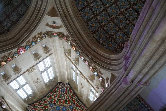 the ceilings in St Edmundsbury Cathedral