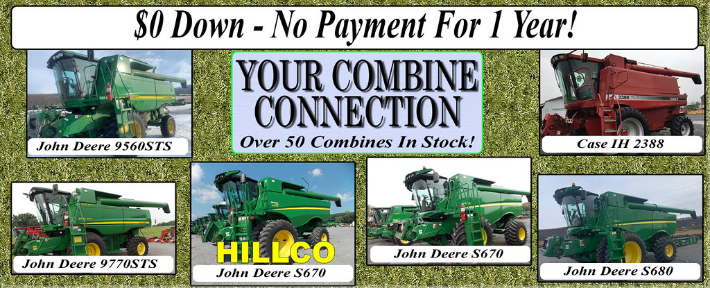 Used John Deere Combine For Sale
