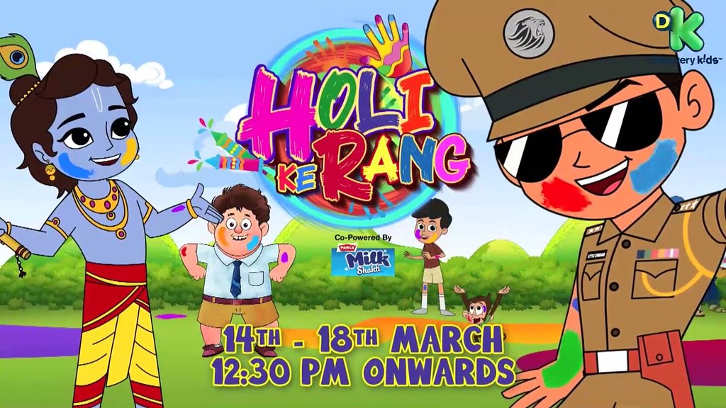 Promo | Holi ke Rang | 14th Mar - 18th Mar | 12:30 PM only on Discovery  Kids India - a photo on Flickriver