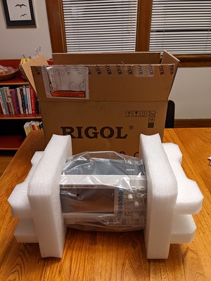 The scope in packing material