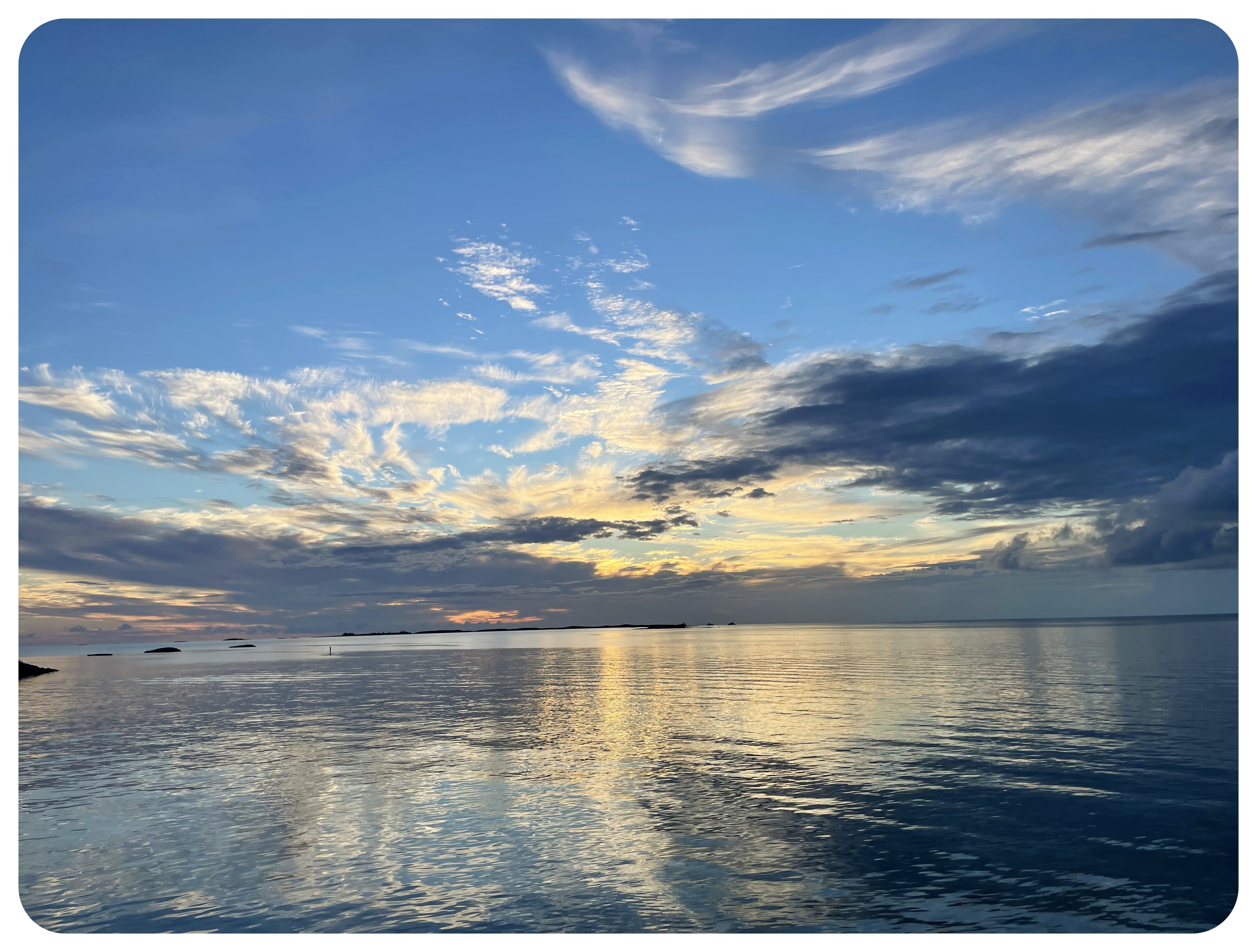 Staniel Cay sunset