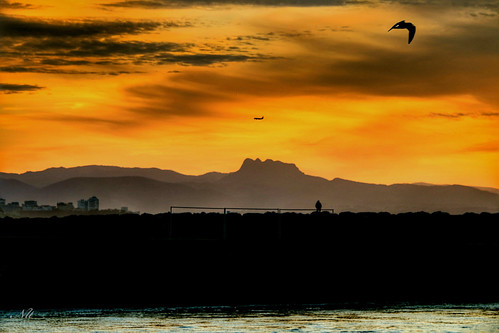 Coucher de soleil sur les 3 couronnes (64) by Nath.Lt, anglet sunset coucherdesoleil paysagemagnifique paysbasque cotebasque photographer canonphoto canonf