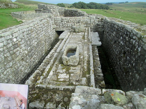 Latrines, Housesteads Fort, Hadrian's Wall