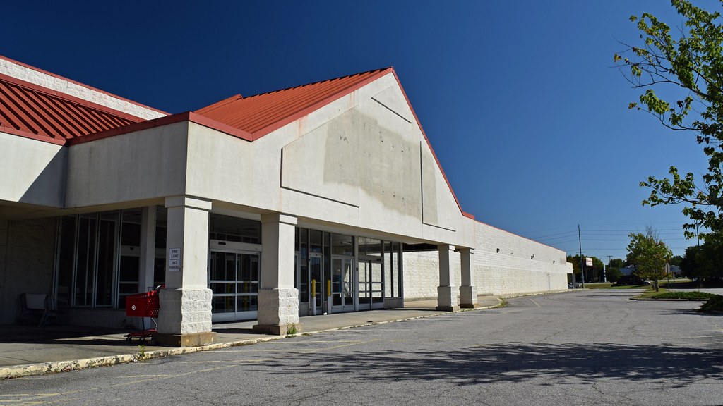 Former Kmart in Rocky Mount, North Carolina