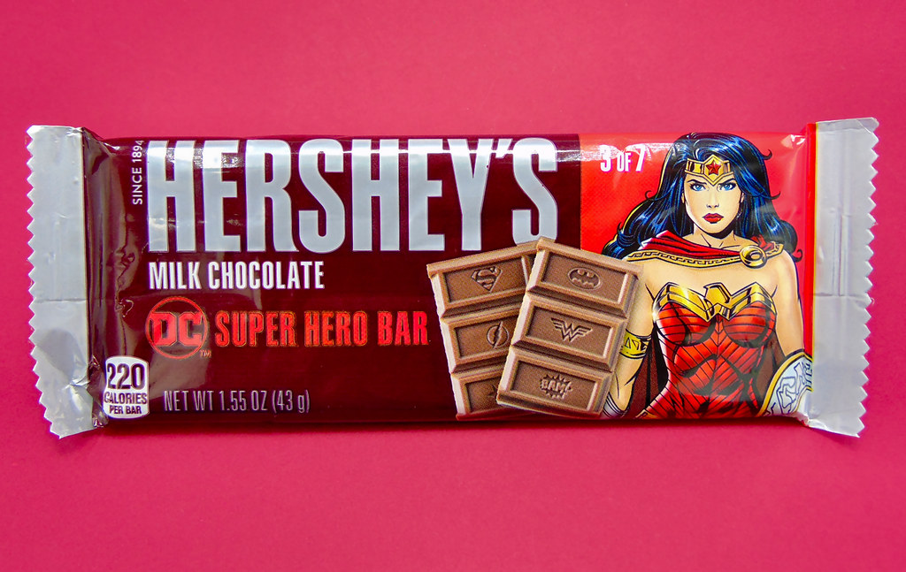 Wonder Woman: Hershey's Milk Chocolate DC Super Hero Candy… | Flickr