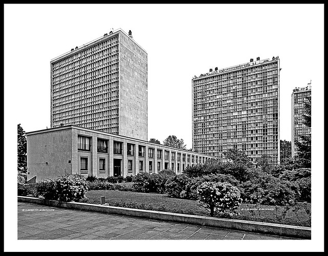 Residence Salmson, Le Point du Jour [1957-63]- Boulogne-Billancourt