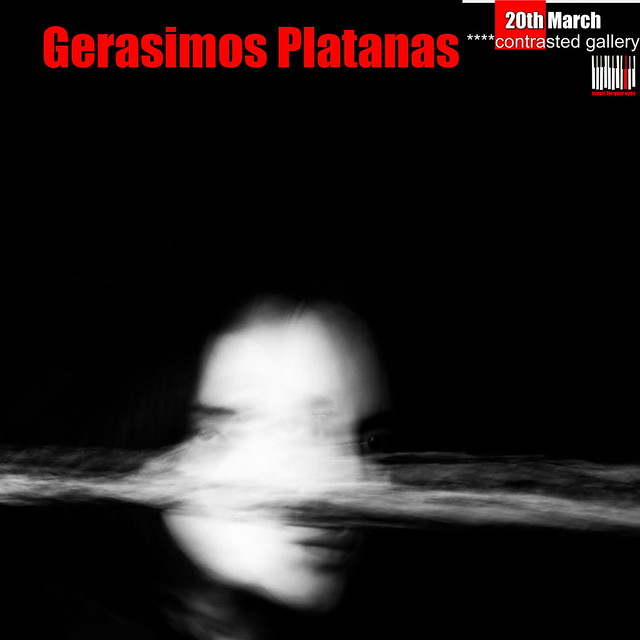 Coming this weekend to ****contrasted gallery:  the art of Gerasimos Platanas!