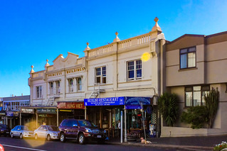 Die Pirncess Buildings in Devonport, Auckland