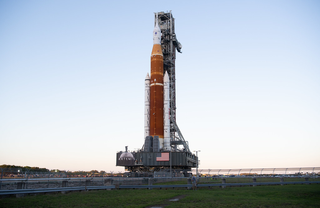 Artemis I First Rollout (NHQ202203170010)