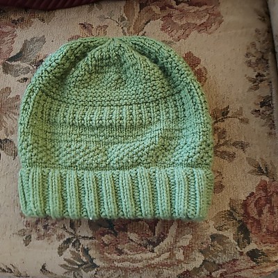 Mary Ellen (MadCrocheter) knit this February Hat by Kate Gagnon Osborn.