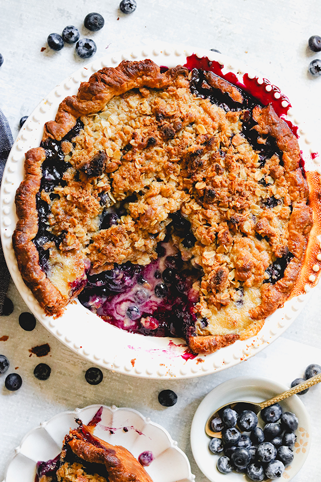 Blueberry Swamp Pie - Joanne Eats Well With Others