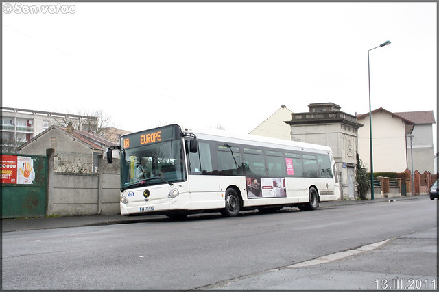 Heuliez Bus GX 327 – Transdev Reims / TUR (Transports Urbains de Reims) n°308