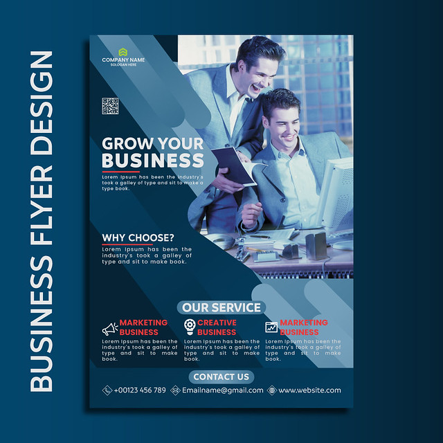 Creative Modern Business Flyer design in 24 hours