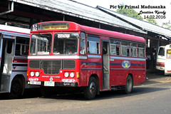 NB-6500 Kandy South Depot Ashok Leyland - Lynx 3900 C type bus at Kandy in 14.02.2016