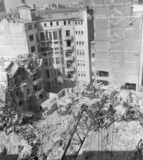 Colonadelor dupa cutremur 1977