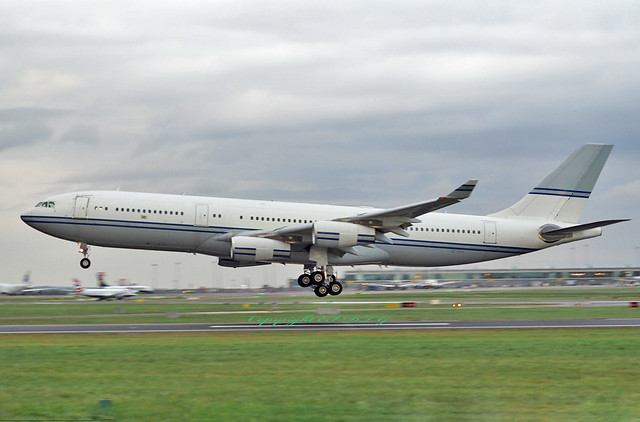 Airbus A340-213  HZ-124 Saudi Government