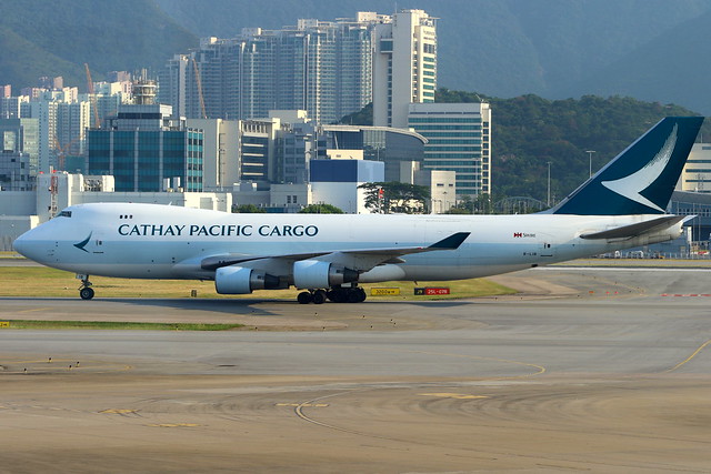 Cathay Pacific Cargo 國泰航空 Boeing 747-467F(ER) B-LIB