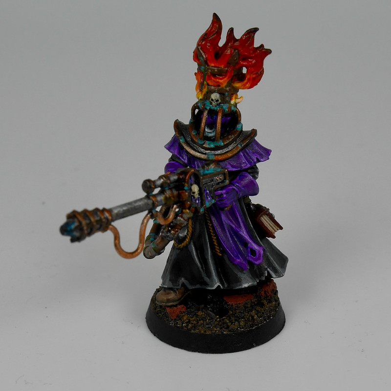 Redemptionist with Flame Thrower