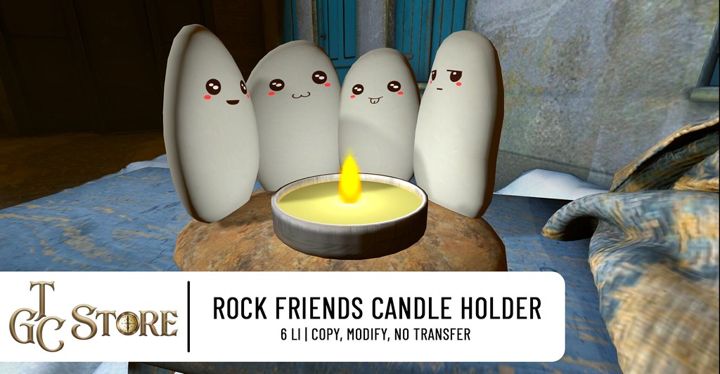 TGC Store – Rock Friends / Candle Holder