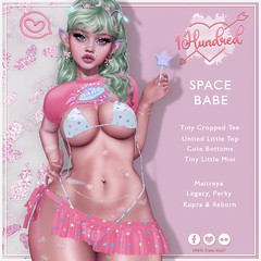 1 Hundred. Space Babe AD