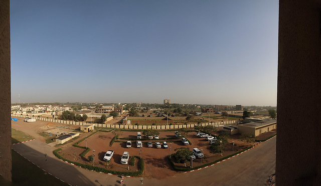 The view from the Radisson Blu, N'Djamena, Chad