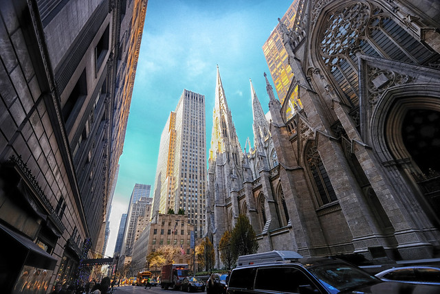 St Patrick's Cathedral in New York City