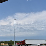 Sky Scene - Kansas I-70 / US 40 Rest Stop 