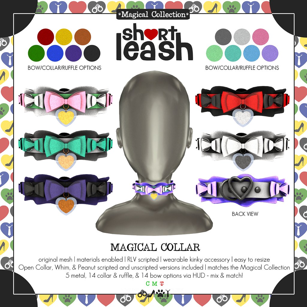 .:Short Leash:. Magical Collar and Wand