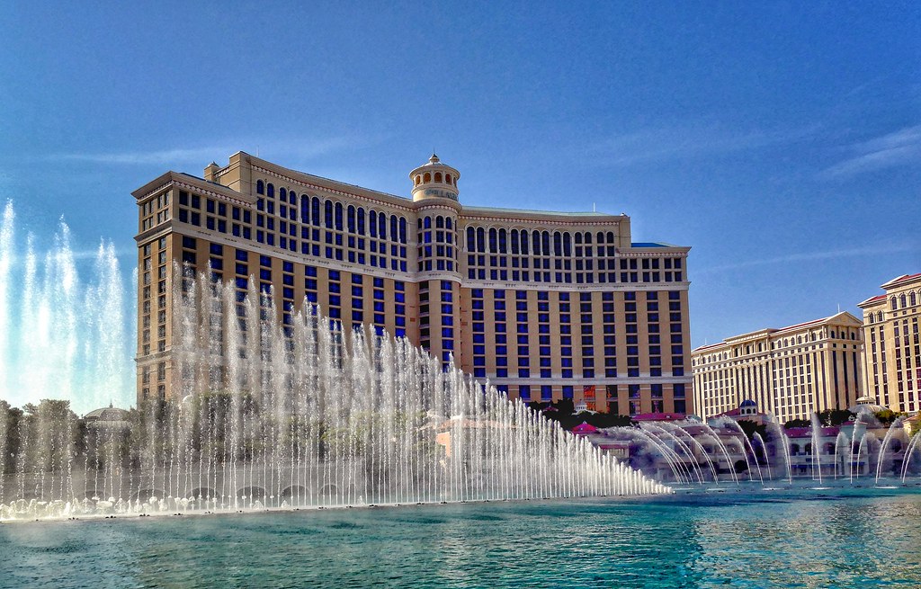 Bellagio Fountain. Las Vegas.