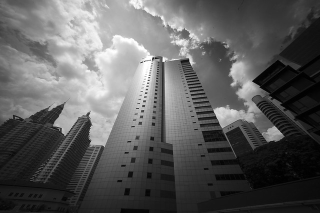 Architecture; Kuala Lumpur/ Monochrome