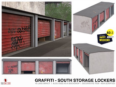 NEW! South Storage Lockers @ Bad Unicorn Mainstore (ONLY 60L)