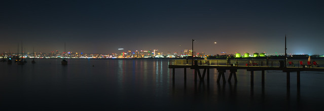 San Diego, from Shelter island