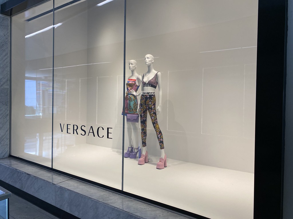 Versace Window Saks Fifth Avenue Brickell City Centre - a photo on ...