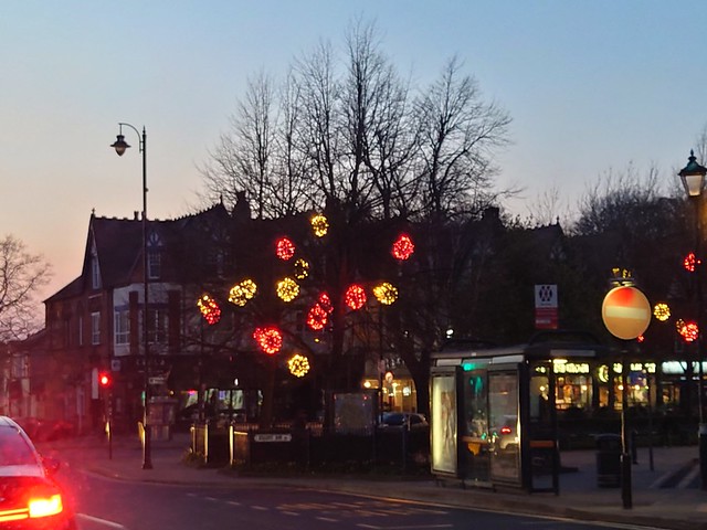 Moseley Village lights