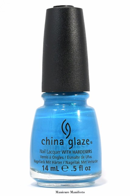 China Glaze Turned Up Turquoise Review