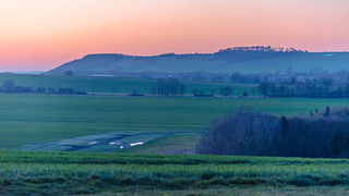 Twilight View to Roundway Hill